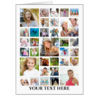 Birthday 34 Photo Collage Custom Giant