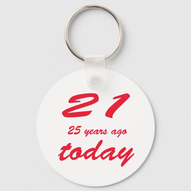 birthday 46 key ring (Front)