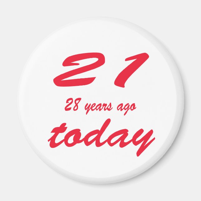 birthday 49 magnet (Front)