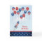 Birthday 4th of July. Stars, stripes, balloons