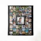 Birthday 55 Photo Collage Backdrop