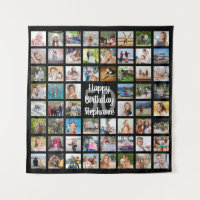 Birthday 60 Photo Collage Personalised