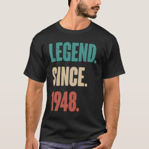Birthday 75th Decoration   75 Years Old Vintage 19 T-Shirt