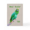 Birthday, 75th, Green Macaw Parrot on a Limb