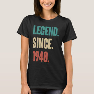 Birthday 83rd Decoration  83 Years Old Vintage 194 T-Shirt