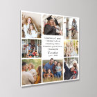 Birthday 8-Photo Collage with Personal Text