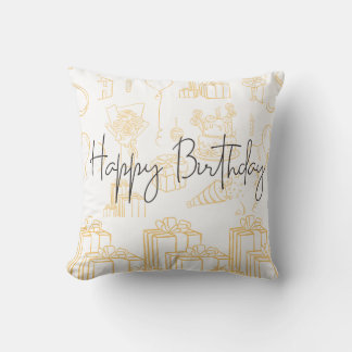 Birthday aesthetic cushion