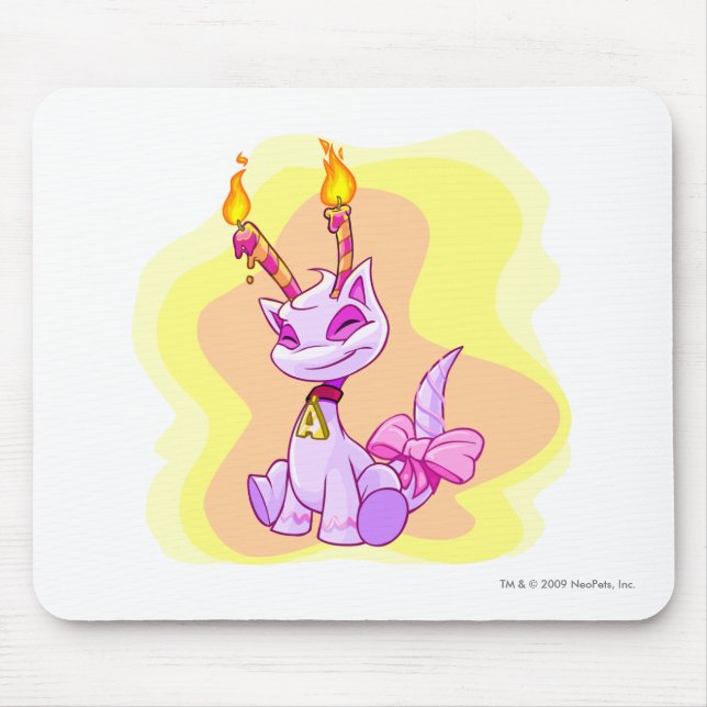 Birthday Aisha Mouse Pad (Front)