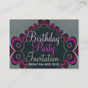 Birthday + All Occasion Party Invitation Card