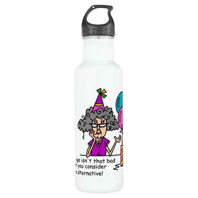 Birthday Alternative Humour 710 Ml Water Bottle (Front)