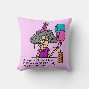 Birthday Alternative Humour Cushion