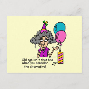 Birthday Alternative Humour Postcard