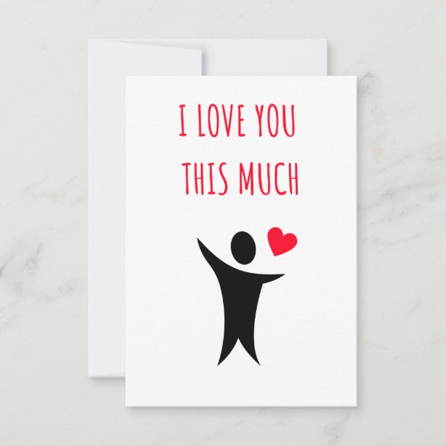 Birthday, Anniversary, Valentines card  (Front)