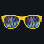 Birthday. Astronaut in Space with Stars & Galaxy. Kids Sunglasses<br><div class="desc">Available here:
http://www.zazzle.com/selectpartysupplies</div>