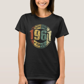 Birthday Awesome Since 1961 Original Design T-Shirt