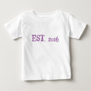 Birthday Baby Fine Jersey T-Shirt, White Baby T-Shirt