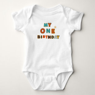  Birthday  Baby Girl  Bodysuit