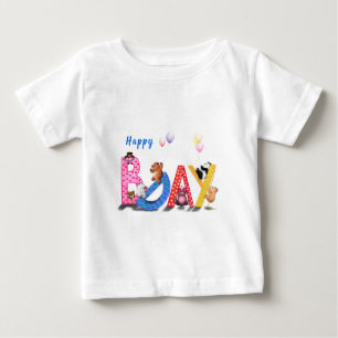 Birthday Baby T-Shirt Gift Happy Bears Party