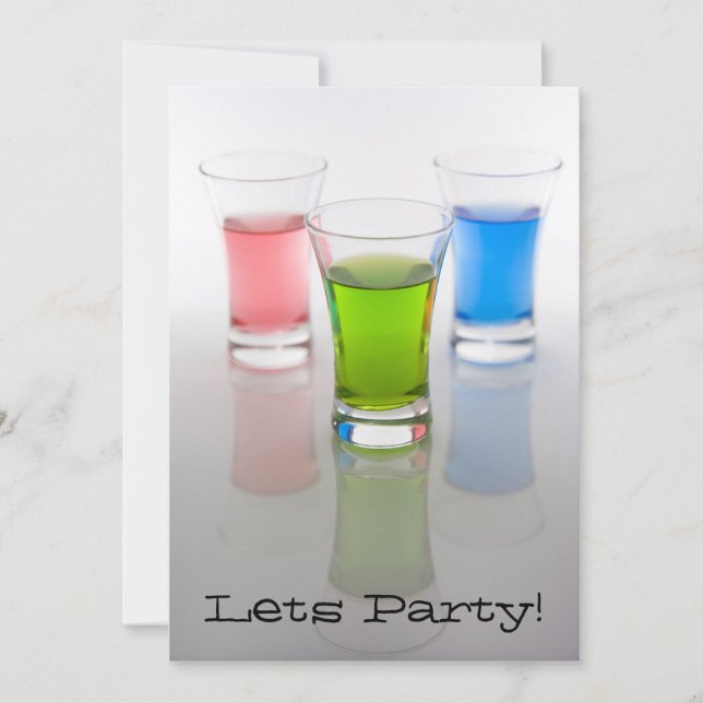 Birthday / Bachelor Party Invitation (Front)