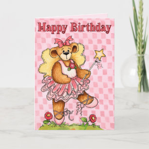 Birthday Ballerina Card