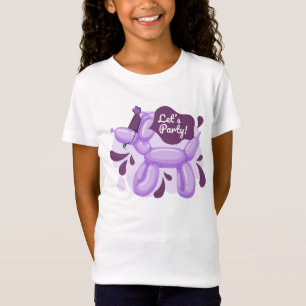 Birthday Balloon Dog Cute Party T-Shirt