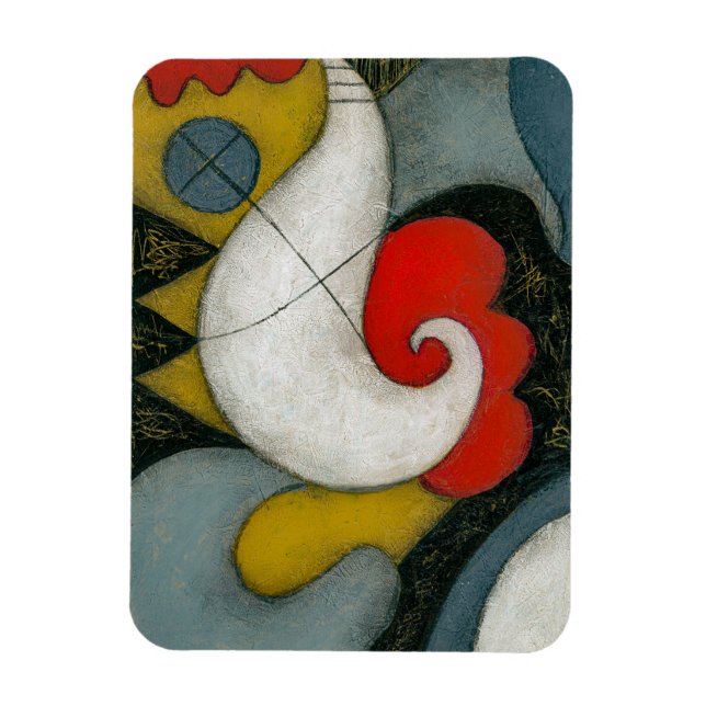 Birthday Balloon Refrigerator Magnet (Vertical)