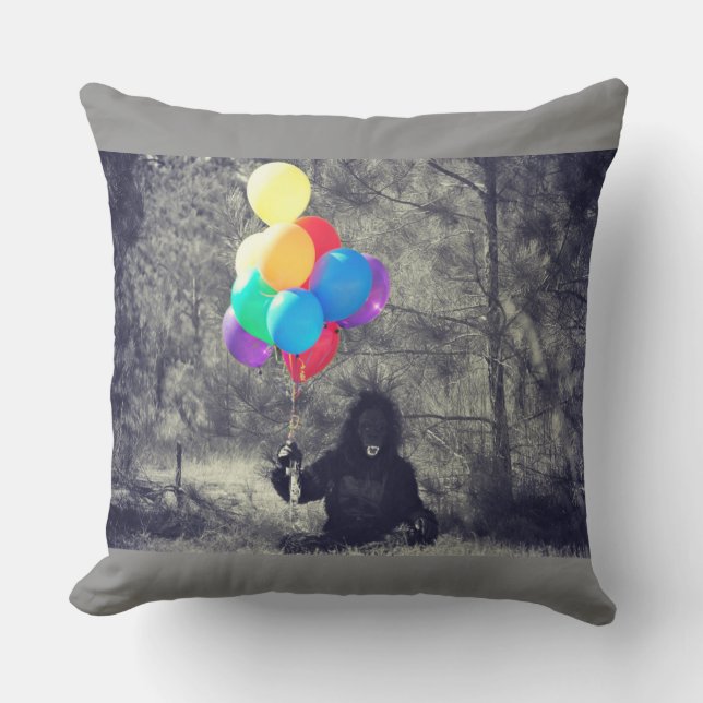 birthday balloons ape body pillow (Front)