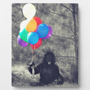 birthday balloons ape plaque