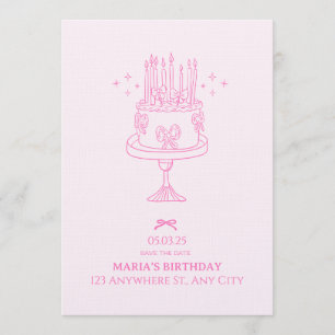 Birthday Bash – Editable Celebration Invitation