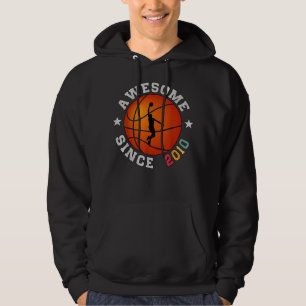 Birthday Basketball Player 12 years Old Awesome Si Hoodie
