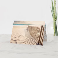 Birthday Beach Fence In Sand