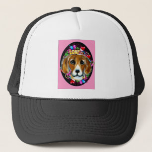 BIRTHDAY BEAGLE TRUCKER HAT