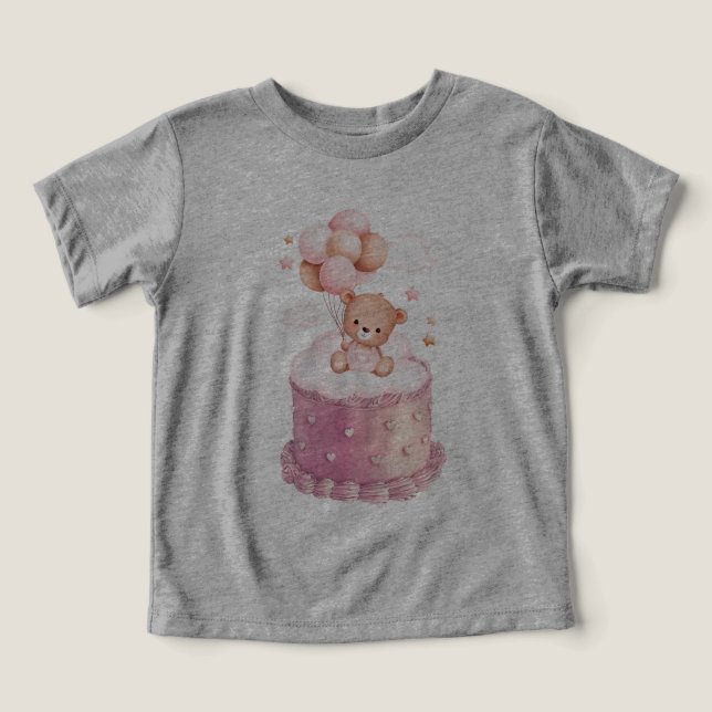 Birthday Bear Bash: Balloon Celebration (Design Front)