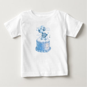 Birthday Bear Bash: Balloon Celebration  Baby T-Shirt