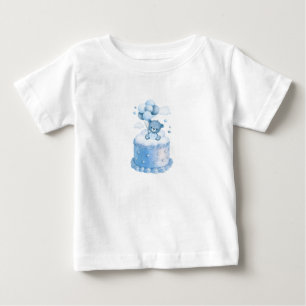 Birthday Bear Bash: Balloon Celebration Baby T-Shirt