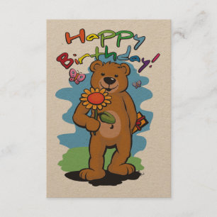 Birthday Bear Card