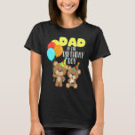 Birthday Bear Dad Of The Birthday Boy Party Kid To T-Shirt<br><div class="desc">Birthday Bear Dad Of The Birthday Boy Party Kid Toddler Mum</div>