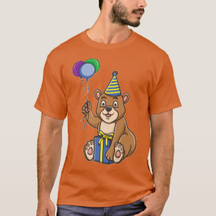 Birthday Bear for Bear Lover Premium  T-Shirt