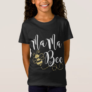 Birthday Bee Family Mama Bee Mum Mothers Gift for  T-Shirt
