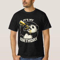 Birthday Beer Chugging Panda