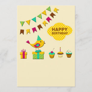 Birthday Bird Cards