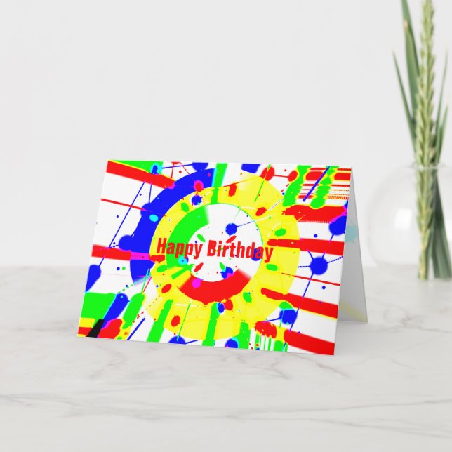 Birthday Blast Card (Front)