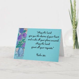 Birthday Blessing Card