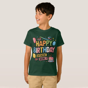 "Birthday Bliss"T-Shirt T-Shirt