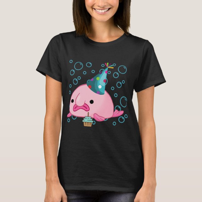 Birthday Blobfish T-Shirt (Front)