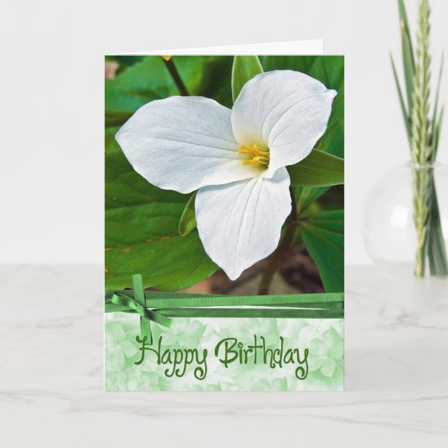 Birthday Blossom Card (Front)