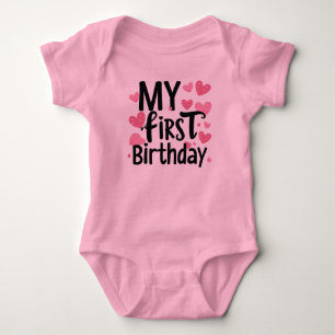 Birthday bodysuit for newborn