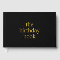 Birthday Book for First Birthday Gift | New Baby M