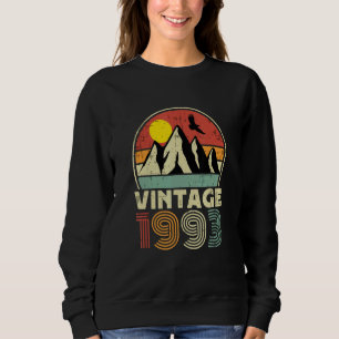 Birthday Born In 1993  Vintage Sweatshirt