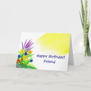 Birthday Bouquet Card